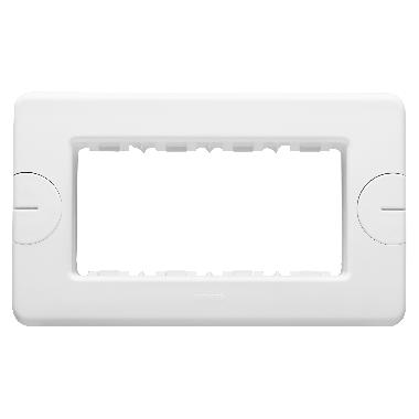 PLACCA COMPACT - AUTOPORTANTE - 4 POSTI - BIANCO NUVOLA - SYSTEM product photo Photo 01 3XL