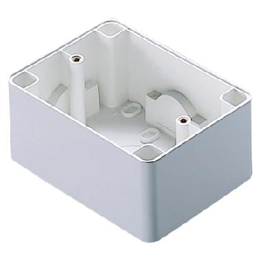 SCATOLA DA PARETE - PER PLACCHE AUTOPORTANTI COMPACT - 1/2/3 POSTI - BIANCO NUVOLA - SYSTEM product photo Photo 01 3XL
