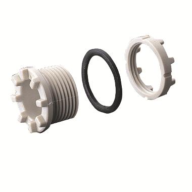 RACCORDO UNIONE STAGNO PER CONTENITORI, APPARECCHI, CASSETTE - IP55 - PG16 - DIAMETRO 23mm product photo Photo 01 3XL