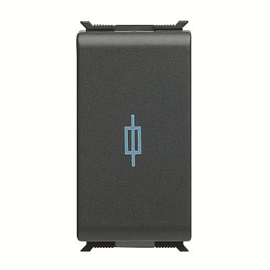 PORTAFUSIBILE - PER FUSIBILE 6,3X32mm - 16A - 250V - 1 MODULO - PLAYBUS product photo Photo 01 3XL