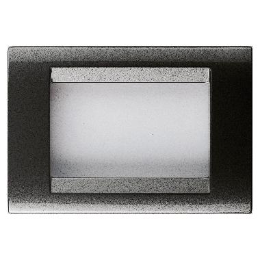 PLACCA PLAYBUS - IN TECNOPOLIMERO VERNICIATO - SMALTATURA VETRIFICATA ANTIGRAFFIO - 4 POSTI - ARDESIA - PLAYBUS product photo Photo 01 3XL