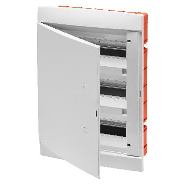 CENTRALINO DA ARREDO PREDISPOSTO PER ALLOGGIAMENTO MORSETTIERA - PORTA CIECA - BIANCO - 36 (12X3) MODULI product photo Photo 01 3XL