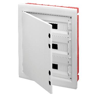 QUADRO DI DISTRIBUZIONE CON PANNELLI FINESRATI E TELAIO ESTRAIBILE - PORTA CIECA - 54M (18X3) IP40 product photo Photo 01 3XL