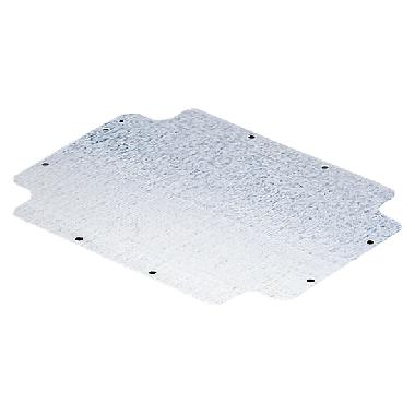 PIASTRA DI FONDO CON VITI DI FISSAGGIO AUTOFILETTANTI - PER CASSETTE 380X300 - IN LAMIERA ZINCATA product photo Photo 01 3XL