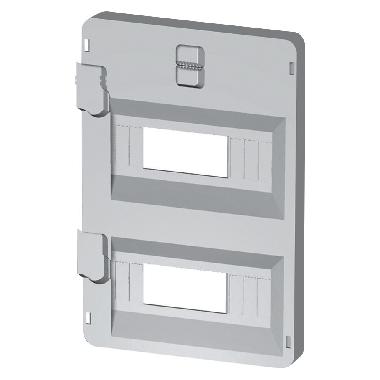 PANNELLO FRONTALE FINESTRATO 32 MODULI QUADRI 396X474 - GRIGIO RAL 7035 product photo Photo 01 3XL