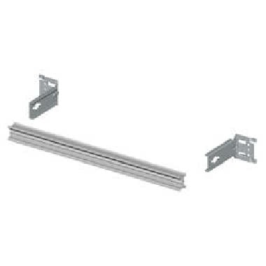 GUIDA DIN DOPPIA EN50022 COMPLETA DI STAFFE E SUPPORTI - CVX 630K/M - 24 MODULI product photo Photo 01 3XL