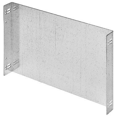 PIASTRA PIENA IN ACCIAO - ALTEZZA 2 MODULI - 28 MODULI product photo Photo 01 3XL