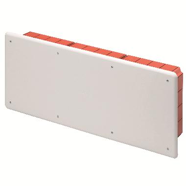 CASSETTA DI DERIVAZIONE E CONNESSIONE - PER PARETI IN MURATURA - CON GUIDA DIN - DIMENSIONI 516X202X90 - COPERCHIO BIANCO RAL9016 product photo Photo 01 3XL