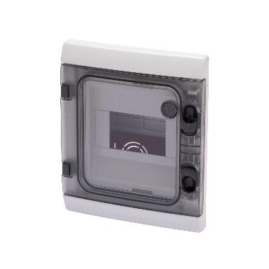 CENTRALINO COMPONIBILE DA INCASSO - STAGNO - 6 MODULI - IP55 GRIGIO RAL 7035 product photo Photo 01 3XL