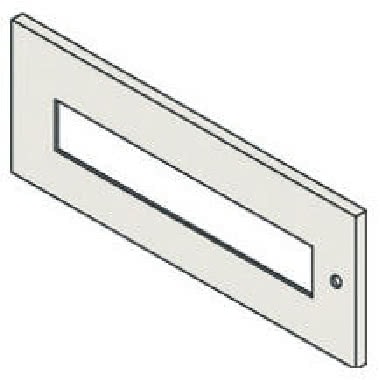 PANNELLO FRONTALE - CVX 1600 - 24 MODULI - 1 FILA - 600X200 product photo Photo 01 3XL