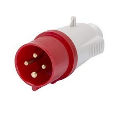 SPINA MOBILE DIRITTA PROTETTA - IP44 - 3P+T 16A 380-415V 50/60HZ 6H - CABLAGGIO A VITE product photo Photo 01 3XL