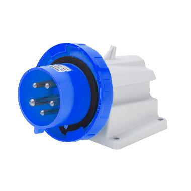 Spina fissa da parete a 90° - ip67 - 3p+n+t 16a 200-250v 50/60hz - blu - 9h - cablaggio a vite product photo Photo 01 3XL