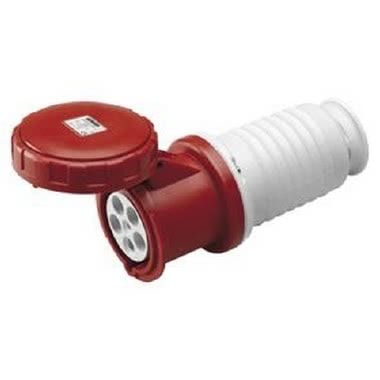 PRESA MOBILE DIRITTA STAGNA IP44 - HP - 3P+T 63A 380-415V H - CABALGGIO A VITE product photo Photo 01 3XL