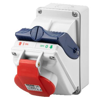 COMBIBLOC - CON FONDO - IP44 - 3P+N+T 16A 480-500V - 50/60HZ 6H product photo Photo 01 3XL