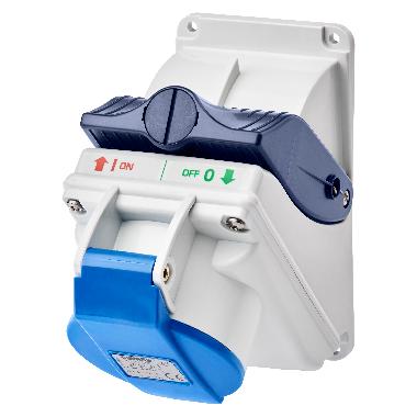 COMBIBLOC - SENZA FONDO - IP44 - 2P+T 16A 200-250V - 50/60HZ 6H product photo Photo 01 3XL