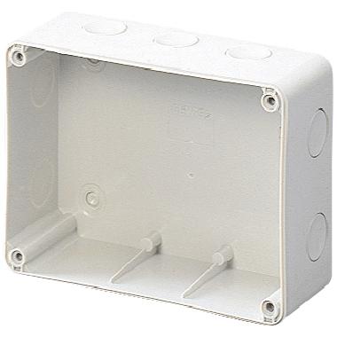 CASSETTA DA PARETE PER PRESE FISSE ORIZZONTALI - 16/32A SBF - IP44 product photo Photo 01 3XL