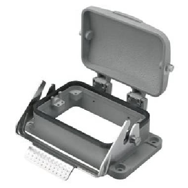 CUSTODIA STANDARD - 104X62 - DA INCASSO - LEVA SINGOLA - CON COPERCHIO - 500V - METALLO product photo Photo 01 3XL