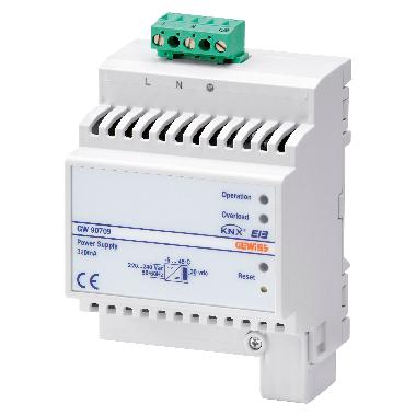 ALIMENTATORE ELETTRONICO AUTOPROTETTO 220-240V - 50/60Hz - 320mA - IP20 - 4 MODULI DIN product photo Photo 01 3XL