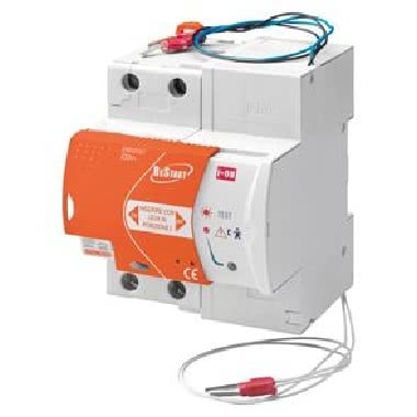 RESTART RM + MAGNETOTERMICO DIFFERENZIALE COMPATTO - 2POLI - 16A TIPO A 6kA Idn=0,03A 230V - 4 MOD product photo Photo 01 3XL