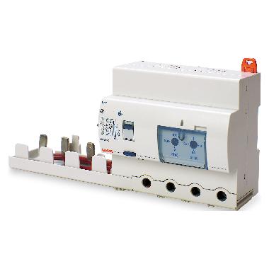 BLOCCO DIFFERENZIALE COMPONIBILE PER MT ALTE PRESTAZIONI - IMMUNITA' RINFORZATA - 4P 125A TIPO A REGOLABILE Idn=0,3-3A 0-150ms - 6 MODULI product photo Photo 01 3XL