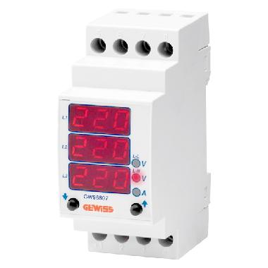 MULTIMETRO TENSIONE CORRENTE - 2 MODULI product photo Photo 01 3XL