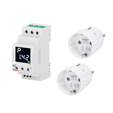 KIT PRECONFIGURATO P-COMFORT RF ZIGBEE E SMART PLUG - 2 SMART PLUG product photo Photo 01 3XL