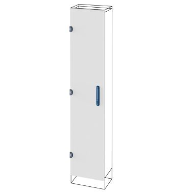 Porta cieca - per vano esterno - qdx 630 l - per strutture 400x1800mm product photo Photo 01 3XL