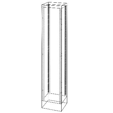 Montanti e telai funzionali - vano esterno - qdx 630 h - 400x1800mm product photo Photo 01 3XL