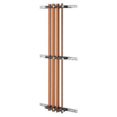 Coppia di portabarre - per barre sagomate - 800-1250-1600a - per strutture p=800 - vano affiancato/esterno - per qdx 1600h product photo Photo 01 3XL