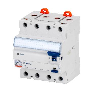 INTERRUTTORE DIFFERENZIALE PURO - IDP - 4P 25A IMMUNITA'  TIPO B Idn=0,3 - 4 MODULI product photo Photo 01 3XL