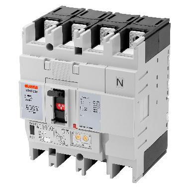 Msxe 160 - interruttore con sganciatore elettronico scatolato - lsi - 36ka 3p+n 160a 690v product photo Photo 01 3XL