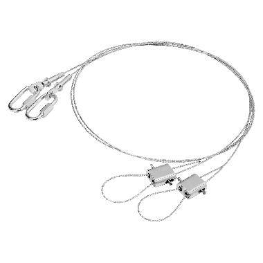 SMART [4] - KIT FUNI PER SOSPENSIONE REGOLABILE CON MORSETTO DI SICUREZZA product photo Photo 01 3XL