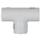GIUNTO A T ISPEZIONABILE RK - IP40 - DIAMETRO 25MM - GRIGIO RAL7035 product photo