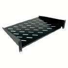 MENSOLA DI SUPPORTO IN METALLO 19'' - PROFONDITA' 350mm - CABLAGGIO 2U - NERO product photo