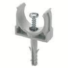 SUPPORTO A SCATTO PL. CON TASSELLO - Ø25 product photo