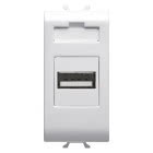 ADATTATORE USB - 1 MODULO - BIANCO - CHORUS product photo