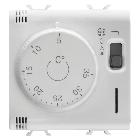 TERMOSTATO - 230V ac 50/60Hz - 2 MODULI - BIANCO LUCIDO - CHORUSMART product photo