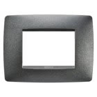 PLACCA ONE - IN TECNOPOLIMERO VERNICIATO - 3 POSTI - ARDESIA - CHORUS product photo