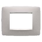 PLACCA ONE - IN TECNOPOLIMERO VERNICIATO - 3 POSTI - NATURAL BEIGE - CHORUSMART product photo