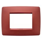 PLACCA ONE - IN TECNOPOLIMERO VERNICIATO - 3 POSTI - RUBINO - CHORUS product photo