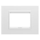 PLACCA LUX 3P METAL BIANCO SATIN.MONOCHR product photo