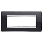 PLACCA LUX - IN TECNOPOLIMERO - 6 POSTI - NERO TONER - CHORUSMART product photo