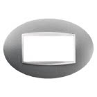 PLACCA ART - IN TECNOPOLIMERO VERNICIATO - 4 POSTI - TITANIO - CHORUS product photo