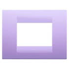 PLACCA GEO - IN TECNOPOLIMERO - 3 POSTI - VIOLA AMETISTA - CHORUS product photo