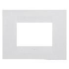 PLACCA GEO - IN TECNOPOLIMERO VERNICIATO - 3 POSTI - BIANCO SATINATO - CHORUSMART product photo