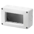 CONTENITORE AUTOPORTANTE VUOTO - PROTETTO IP40 4 POSTI - GRIGIO RAL 7035 - CHORUSMART product photo