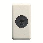 PRESA PER ALTOPARLANTI - 1 MODULO - SYSTEM WHITE product photo