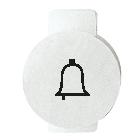 LENTE CON SIMBOLO ILLUMINABILE PER APPARECCHI DI COMANDO - SUONERIA - SIMBOLO CAMPANELLO - SYSTEM product photo