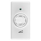 REGOLATORE ELETTRONICO - PER CARICHI RESISTIVI - ROTATIVO - 1 MODULO - SYSTEM WHITE product photo