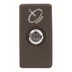 PRESA COASSIALE TV/SAT SCHERMATURA CLASSE A - CONNETTORE F FEMMINA - PASSANTE 5 dB - 1 MODULO - SYSTEM BLACK product photo